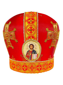 Митра парча Г (ликийский крест) 58р