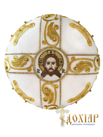 Митра белая, Крест ПЦУ (вышивка) 57,5р.