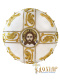 Митра белая, Крест ПЦУ (вышивка) 57,5р.