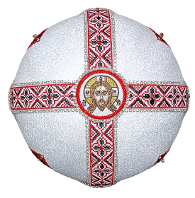 Митра, парча, орнамент (вышитые иконы) 57,5р