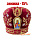 Митра, бархат (вышивка розочка) 60р Митра, бархат (вышивка розочка) 60р