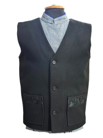 Жилетка кашемир с вышивкой (детская)