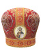 Митра парча Т (красное золото) 59 р