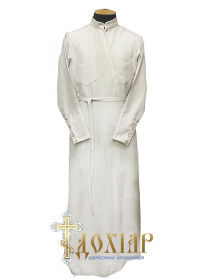 Подрясник лен-габардин (вышивка колосок) 58р.
