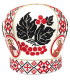 Митра иерейская вышивка на парче  (калина) 58,5р
