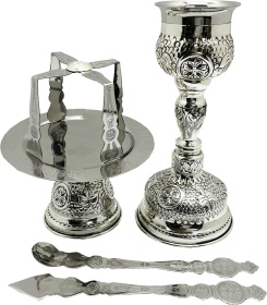 Евхаристический набор 250 мл Греция Никель (1270N)