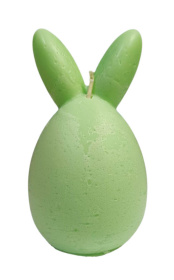 Свеча ДЕКОРАТИВНАЯ ПАСХАЛЬНАЯ Яйцо "УШКИ" ↕ 12см Парафин