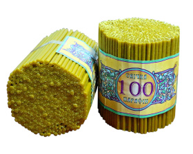 Свечи ПАРАФИНОВЫЕ  темные №100 2кг (500шт) БЕЗ СКИДОК!