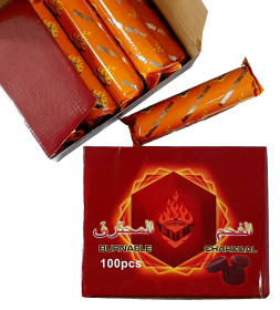 Уголь для кадила BURNABLE CHARCOAL L-ф40