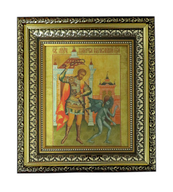Икона Святого Никиты (печать на холсте) 23/26