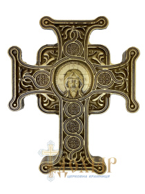 Крест требный резной ПЦУ 15/18см