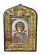 Николай Чудотворец рамка голуб, пластик 10/14см