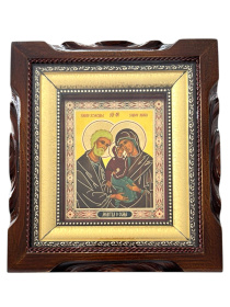 Праведные Иоакима, Анна и Дева Мария №197 19/21 см