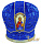 Митра, бархат (вышивка синяя) 57,5р
