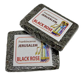 ЛАДАН Паста BLACK ROSE   (мягкий ладан в пластинах) 10г