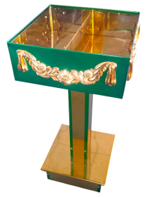 ОГАРОЧНИЦА на подставке ↕86см ↔41см ↕41см    Булат