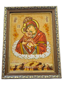 Почаевская икона Божьей Матери 38/50 см
