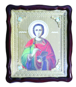 Икона Святого Целителя Пантелеймона 42/48 см