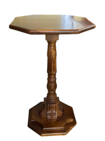 Подставка для литийного блюда (восьмигранная, резная) 50/50/83 см