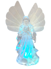 Фигурка АНГЕЛ Рождественский LED (разноцветная подсветка)