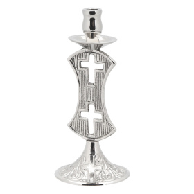 Подсвечник (4041N) никель Греция