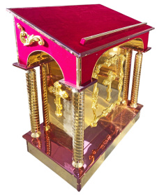 АНАЛОЙ  Центральный ↑120см ↔54см ↕85см  Булат Бархат Сусальне золото