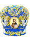 Митра иерейская вышивка на парче (Царская)  58,5р
