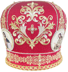 Митра парча под вышивку (иконы холст) 59р