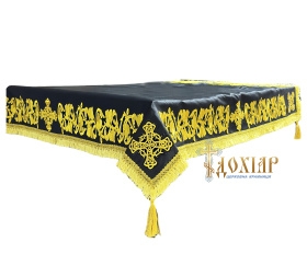 Скатерть ( королевский атлас, вышивка ) 120/125см