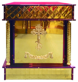 ЖЕРТВЕННИК   ↕104см ↔70см ↔85см    Булат Бархат