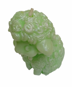 Свеча ДЕКОРАТИВНАЯ ПАСХАЛЬНАЯ "Ягненок"↕ 7см Парафин