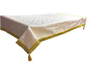 Скатерть напрестольная, парча Т,бахрома 145/160 см