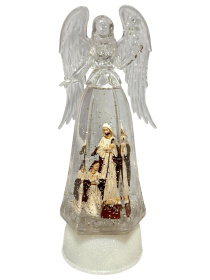 АНГЕЛ Рождественский ВЕРТЕП LED  26/10см