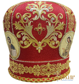 Митра парча под вышивку (иконы холст) 58,5р
