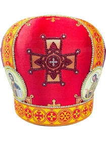 Митра парча Г (ликийский крест) 61,5 р