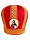 Митра парча, Галун   (красный с золотом) 58р