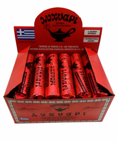 УГОЛЬ КАДИЛЬНЫЙ БЫСТРОГО РОЗЖИГА Греция L-Ø20мм/8таб ΛΥΧVAPI