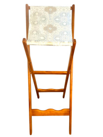 Аналой деревянный боковой раскладной с тканью 38/46