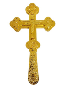 Крест требный (латунь) 12\21 см