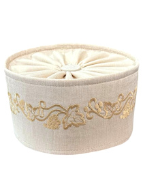 Скуфия греческая, лен-габардин (виноград) 56р