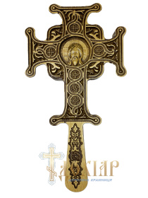 Крест требный резной ПЦУ 11/21 см