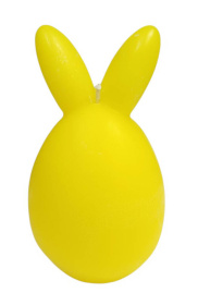 Свеча ДЕКОРАТИВНАЯ ПАСХАЛЬНАЯ Яйцо "УШКИ" ↕ 12см Парафин