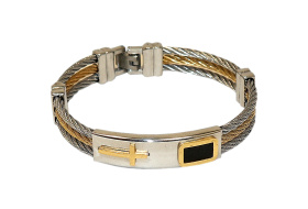 Браслет металический плетенный 