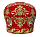 Митра, бархат, красная (вышивка) 59р Митра, бархат, красная (вышивка) 59р