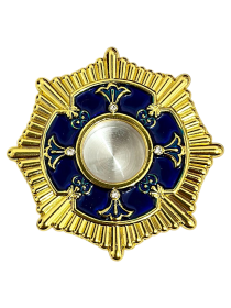 Мощевик средний СИНИЙ  6/6 см