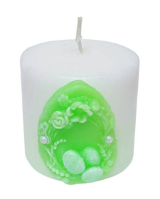 Свеча ДЕКОРАТИВНАЯ ПАСХАЛЬНАЯ  ↕ 6см Парафин